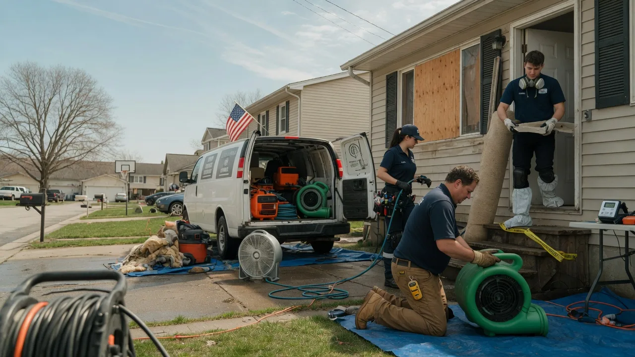 Water Damage Restoration in Kewanee, IL near me